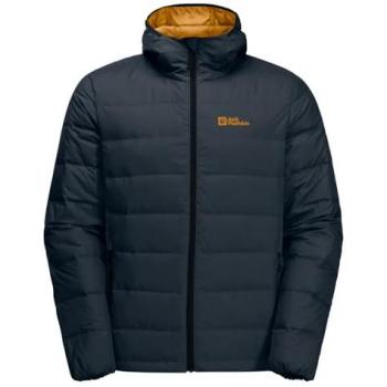 Giacca Ather Down Jack Wolfskin con cappuccio blu