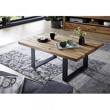 Table basse contemporaine 110x70cm MONTREUX chêne huilé