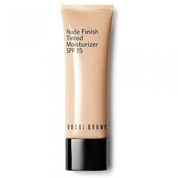 Bobbi Brown Nude Finish Tinted Moisturizer with SPF 15 in Dark Tint, 50ml single pack (1x)