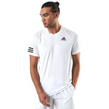 Adidas T-shirt Club 3-Stripes Bianco Uomo
