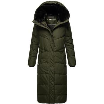 NAVAHOO warmer Wintermantel für Damen mit Kapuze