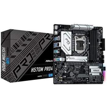 Asrock H570M Pro4 Intel H570 LGA 1200 Micro ATX