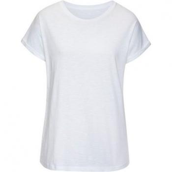 T-Shirt Vivance – Soft Cotton, unifarben, Damen, Gr. 36/38