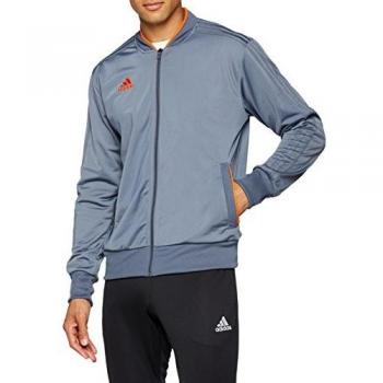 Herren Trainingsjacke adidas Condivo 18, Größe XL, Onix/Orange