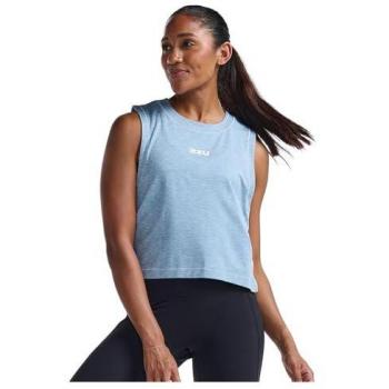 2xu Motion Women's Crop Top – Hydrangea White, XS