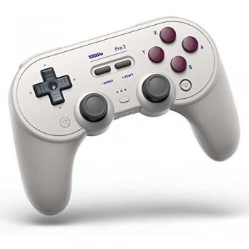 Bitdo Pro2 Gamepad G (Steam Machine, Switch, PC, Android, Raspberry Pi 3), Gaming Controller, Weiss