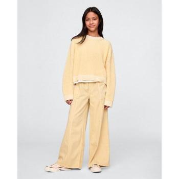 Pantaloni a gamba larga GAP per neonati, champagne, taglia 0-6 mesi, coulisse