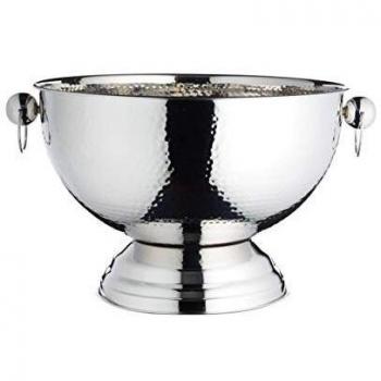 Hammered Finish Stainless Steel Champagne Bowl