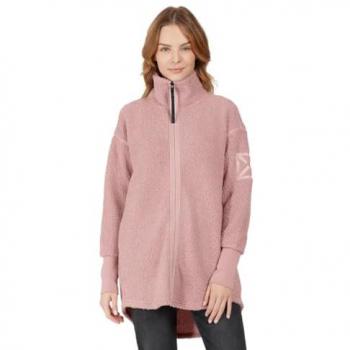 Fleece full-zip Didriksons Sally per donna con dettagli riflettenti