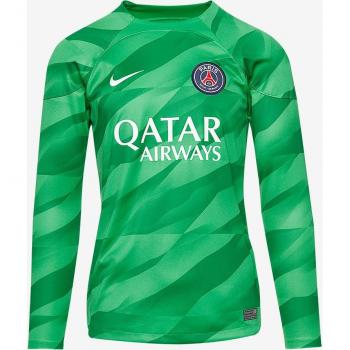 Nike PSG Keeper Trikot Langarm 2023/24 Stadium Dri-FIT in Grün-Weiß