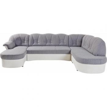 Elva U‑Form Wohnsessel mit Federkernbett – Domo Collection, 293 cm