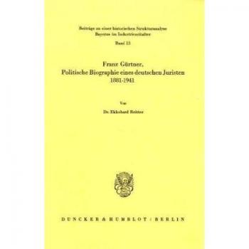 Franz Gürtner, Politische Biographie eines deutschen Juristen 1881