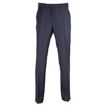 DIGEL Herren Hose Blau Melierte Strickhose 110