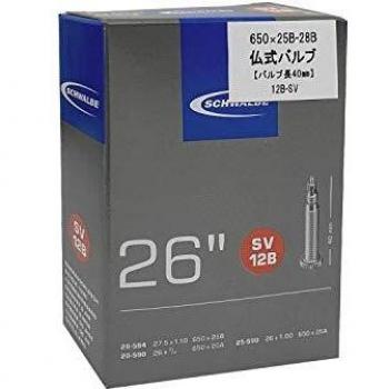 Camera d'aria Schwalbe SV12B 26x7/8-1.00 Valvola Presta 40 mm