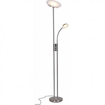 Wohnling LED Leselampe und Deckenfluter rund