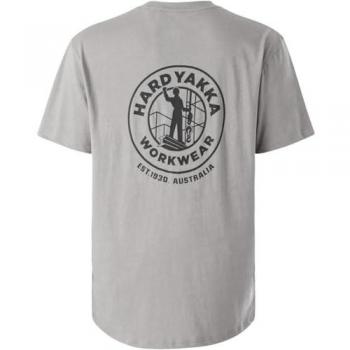 Hard Yakka Heritage Icon Grey T-Shirt (Men's L)