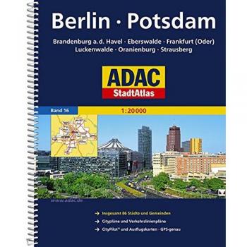 ADAC StadtAtlas Großraum Berlin / Potsdam 1 : 20 000