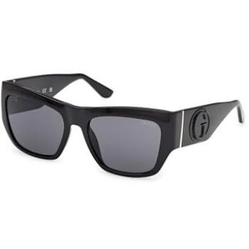 Women’s Guess Black Smoke‑Tinted Sunglasses, 54 mm