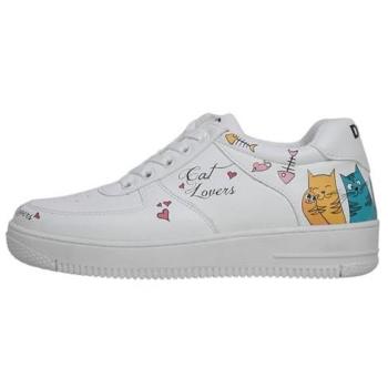 DOGO Dice Sneakers Wonder Lola Bunny – Damen, vegan, Größe 40, rot/weiß