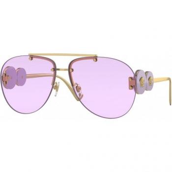 Versace VE2250 14871A Gold Women's Fashion Sunglasses with Case