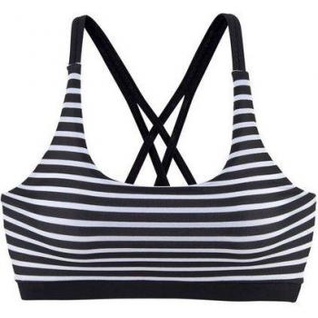 Top de Bikini Venice Beach Color Negro-White
