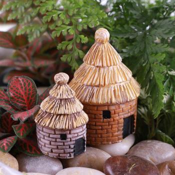 Thatched Cottage Micro Landscaping Decor
