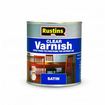 Rustins Polyurethane Varnish Satin Clear 2.5 Litre