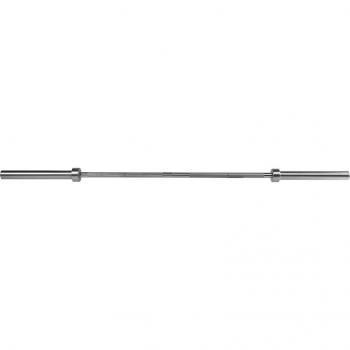 Elite Bodytone 150cm Olympic Bar – One Size, Silver / Black