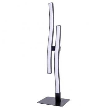 Lámpara Naeve Onda LED de mesa 3000K negra