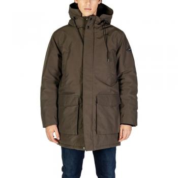 Replay Green Nylon Jacket for Men