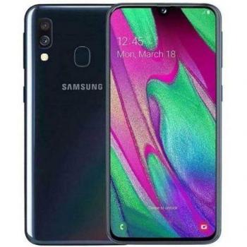 Eco-Friendly Refurbished SAMSUNG GALAXY A40 64GB Black