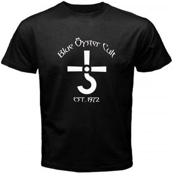 T-shirt Homme Blue Oyster Cult Logo Noir M