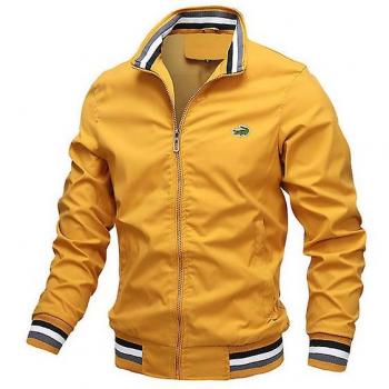 Veste de Fitness Bomber Orange pour Homme