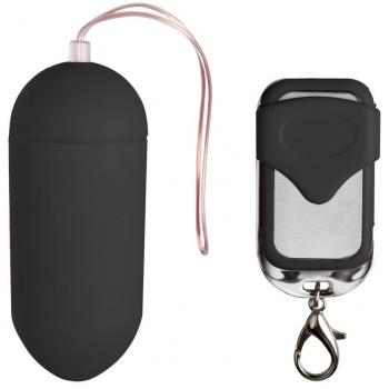 EasyToys Black Remote Egg Vibrator
