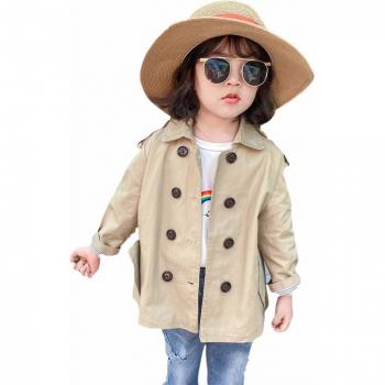 Veste d’extérieur bébé, ton brun, adapté à l’automne et au printemps