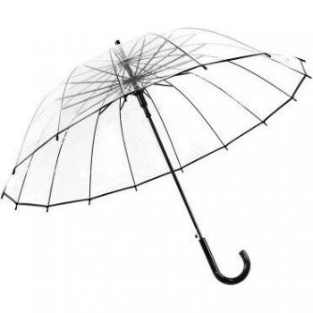 FGHGF Solid Rain Umbrella with 16 Ribs