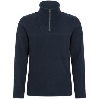 Maglione in pile da uomo con mezza zip Cedar