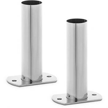 Steel Pool Ladder Installation Set (2 End Pieces) – UNI_LADDER_SUPPORT_42