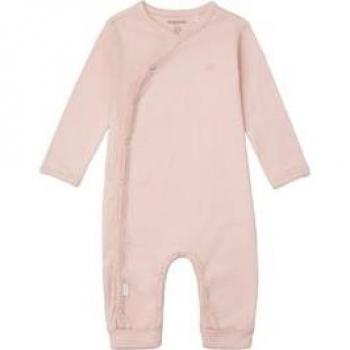 Noppies Nevis Rose Smoke Strampler – mit weicher Kordelverschlüsse und Rutschschutz