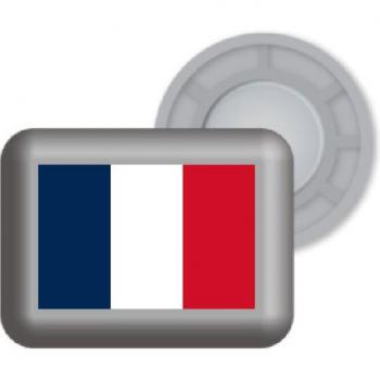Magneti Pettefrat Bandiera France Bibbits