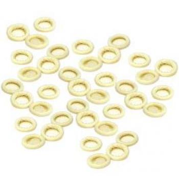 Latex Ultrasound Probehoezen, licht gepoederd, 144 stuks, Ø 28 mm