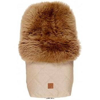 Kaiser‑Fußsack „Nelly“ – Lammfell‑Sandmelange