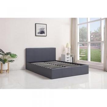 KOSY KOALA Ottoman Storage Bed Grey Double 4ft 6 with Mattress