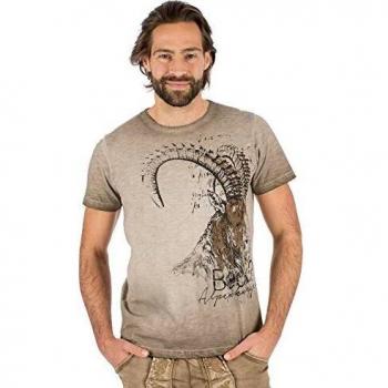 Hangowear Herren T-Shirt RUDI BIG, 4XL, Braun