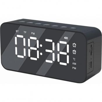 Q6 Rechargeable Bluetooth 5.0 Speaker with Alarm Clock