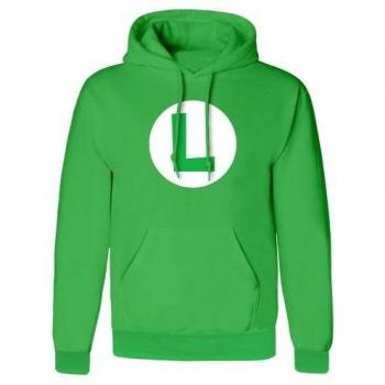 Super Mario Luigi Pullover Hoodie für Erwachsene
