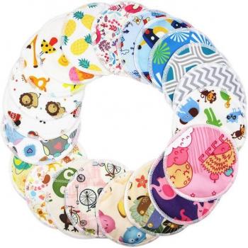 10pcs Reusable Nursing Breast Pads
