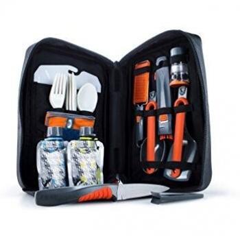 Pack Ustensiles GSI Destination Kitchen 24 – Teinte Orange/Noir