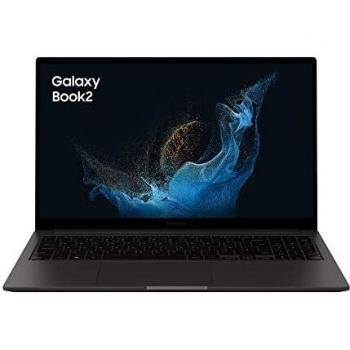 Samsung Galaxy Book2 12th Gen Intel Core i5 Windows 11 Home 15.6 Inch Laptop 8GB RAM 256GB Storage Mystic Silver