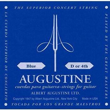 AUGUSTINE Classical Guitar Strings Blue 4 Strings BLUE 4th